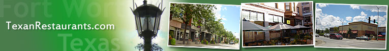 Fort Worth, All States area restaurant guide (header)
